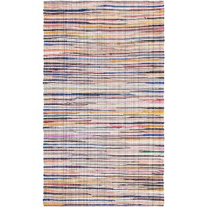 Rag Rug RAR240 Hand Woven Indoor Rugs - Safavieh - 1 of 4