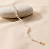 Pure Collection by Ross-Simons 4-4.5mm Cultured Pearl Anklet With 14kt Yellow Gold Size 9 - 3 of 4