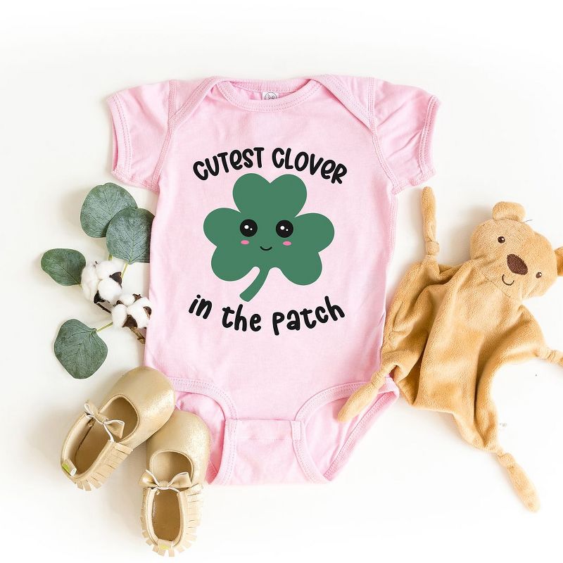 The Juniper Shop Cutest Clover Baby Bodysuit, 2 of 3