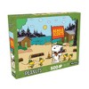 Aquarius Puzzles Peanuts Beagle Scouts 500 Piece Jigsaw Puzzle - 3 of 4