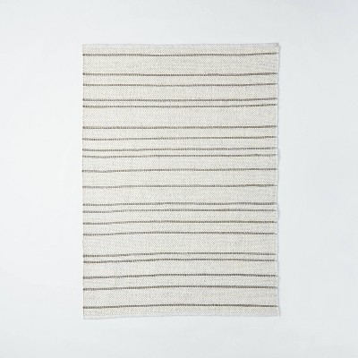 Striped Flat Woven Rug Cream - Threshold™ designed with Studio McGee