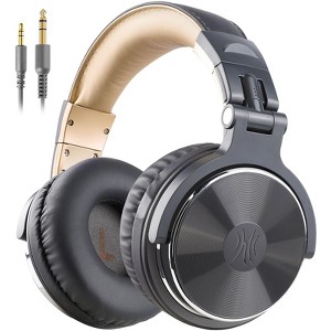 OneOdio Pro10 Wired Over Ear Headphones Hi-Res Studio Monitor & Mixing DJ and 1/4 to 3.5mm Jack for AMP Computer Recording Podcast Guitar - 1 of 4