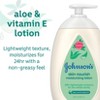Johnson's Skin Nourish Moisturizing Baby Body Lotion, Aloe Scent & Vitamin E, Gentle & Lightweight -16.9 fl oz - 4 of 4
