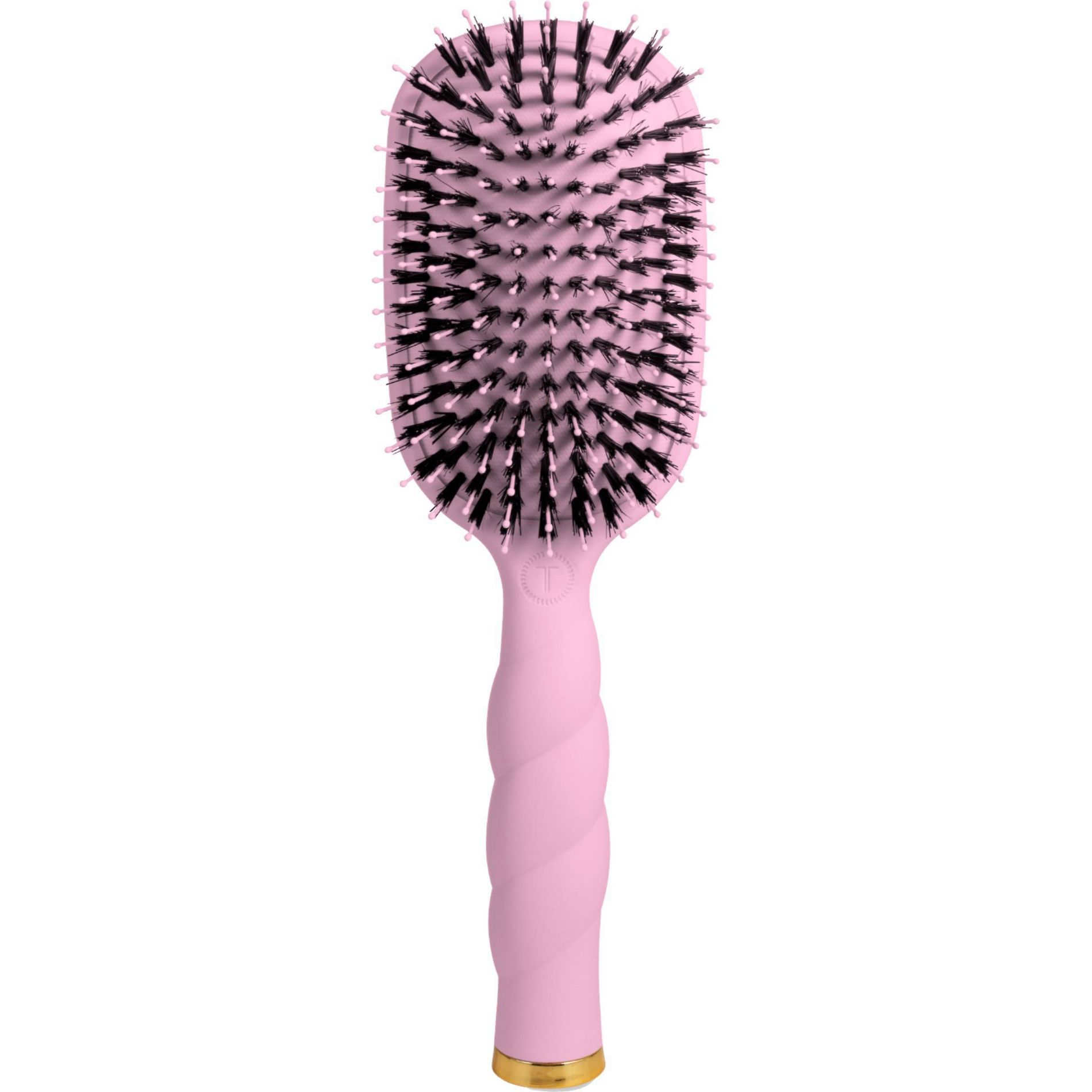 TELETIES Boar Bristle Hair Brush - Bubblegum