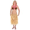 Beistle Adult Raffia Hula Skirt, 32"W x 30"L, (1/Pkg) Beige - 2 of 4