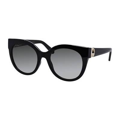 Salvatore Ferragamo SF 1031S 001 Womens Cat Eye Sunglasses Black 53mm
