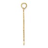 Black Bow Jewelry 14k Yellow Gold Polished Boy Charm or Pendant, 17mm - 2 of 4