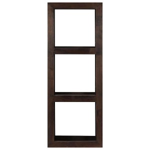 vidaXL Solid Acacia Wood Console Cabinet - Versatile Retro Style Sideboard for Storage and Decor - 15.7"x11.8"x43.3" - 1 of 4