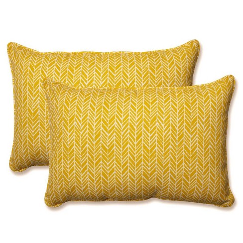 Target top yellow pillow