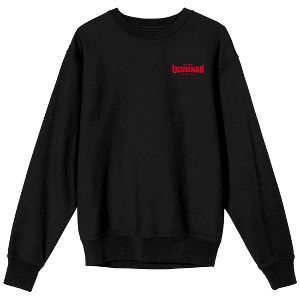 Ultraman Rising Professor Sato Crew Neck Long Sleeve Black Adult Sweatshirt - 1 of 4