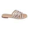 GC Shoes Sage Embellished Laser Cut Slide Flat Sandal - 2 of 4