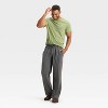 Men's Sunset Short Sleeve Pajama Set - Goodfellow & Co™ Green - 3 of 3