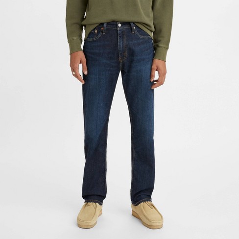 Levi's® Men's 505™ Straight Regular Fit Jeans - Dark Blue Denim 30x30 :  Target