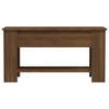 vidaXL Coffee Table Brown Oak Engineered Wood 39.8 x 19.3 x 20.5 in - 4 of 4