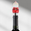 Unique Bargains Santa Claus Bottle Stopper Zinc Alloy Resin Silicone 1Pc - 2 of 3