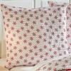 Let It Snow Holiday Euro Sham Set of 2 Red - Levtex Home - 2 of 3
