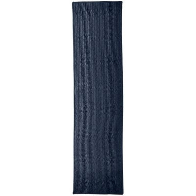 Colonial Mills All-Purpose Mudroom Braided Rug, 2'6 x 12' , Navy