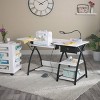Comet Hobby/Office/Sewing Desk: Adjustable Cutting Table, Crafting Station - Sew Ready - 2 of 4