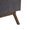 CAVINAS Mid-Century Modern Square Storage Ottoman,Convertible Footstool with Hidden Storage,Entryway Bench for LivingRoom,Bedroom - 4 of 4