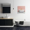Stupell Industries Orange Cat in Bathtub Canvas Wall Art - 2 of 4