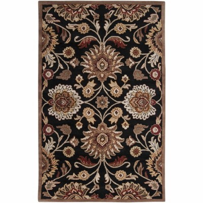 Hauteloom Conesus 1053 Hand Tufted Black Wool Rug