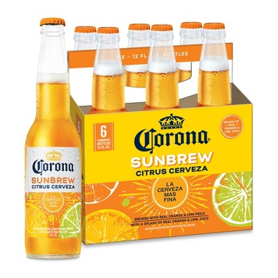 Corona Sunbrew Beer - 6pk/12 fl oz Bottles
