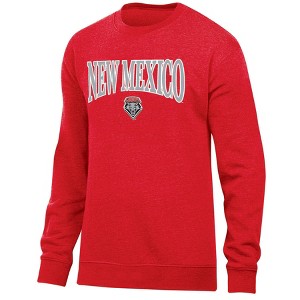 NCAA New Mexico Lobos Men's Crew Neck Fleece Sweatshirt - 1 of 3