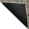 Chocolate And Beige Geometric Washable Indoor Outdoor Area Rug - 4 of 4