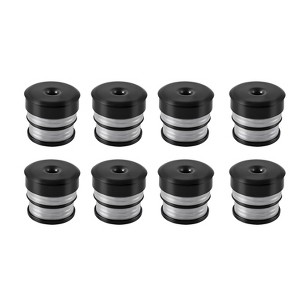 VEVOR Body Mount Bushing Kit, Compatible with 2008-2016 F250 F350 Super Duty, 64 PCS Silicone Body Mount Kit, Quick Replacement, Gray - 1 of 4