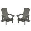 Sonkuki  2-Pack Recycled Plastic Wood Adirondack Chair - 2 of 4