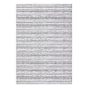 Washable Boho Geometric Rug Non Slip Low Pile Rug Soft Throw Floor Cover Foldable Indoor Carpet for Living Room Bedroom Playroom Nursery - 1 of 4