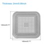 Unique Bargains Square Anti-Slip Bathroom with Suction Cups Drain Protectors 4 Pcs - 2 of 4