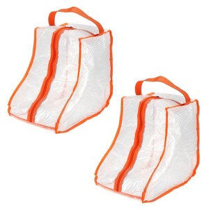 Unique Bargains Waterproof Portable Lightweight Shoe Bag for Travel 2 Pcs - 1 of 4