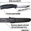 Morakniv Companion Sandvik Stainless Steel Fixed-Blade Knife With Sheath, 4.1 Inch, Olive Green - 3 of 4