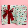 Big Dot of Happiness Kids Christmas Tree Car Wrapping Paper, Baby's First Christmas Gift Wrap Roll, Funny Holiday Gift Paper, 24 in x 7 feet, 1 Roll - 2 of 4