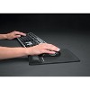 Fellowes Memory Foam Wrist Support w/Attached Mouse Pad Black 9181201 - 3 of 4