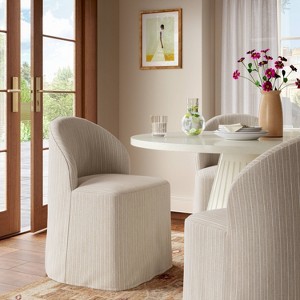 Tub Slipcovered Dining Chair - Threshold™ - 1 of 4