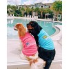 Parisian Pet 'Prince' Embroidered Dog Shirt – Comfortable Royal Apparel for Dogs & Cats, Light Blue - 3 of 3