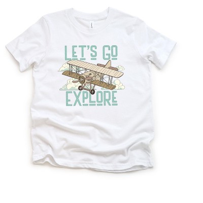 The Juniper Shop Let's Go Explore Girls Short Sleeve Tee
