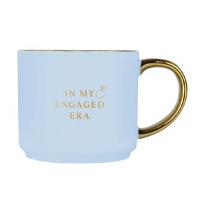 Sweet Water Decor In My Engaged Era Gold Handle Mug -17oz - 1 of 3