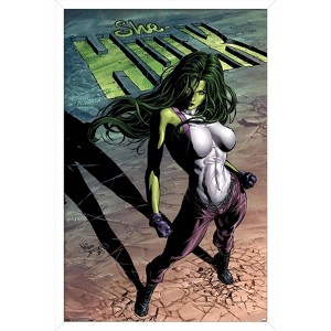 Trends International Marvel Comics - She-Hulk - She-Hulk #29 Framed Wall Poster Prints - 1 of 4