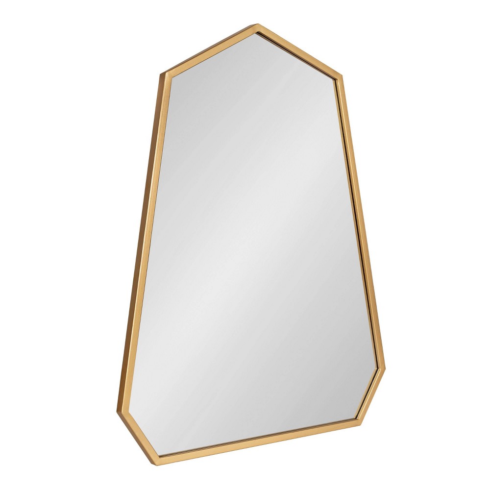 Photos - Wall Mirror 23" x 30" Hammell Framed  Gold - Kate & Laurel All Things Decor