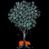 Men's Design By Humans Wild Bear Scratching Tree By radiomode T-Shirt - 2 of 2