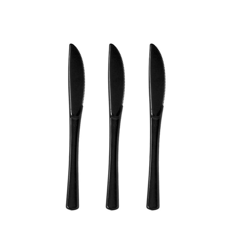 Exquisite Heavy Duty Solid Color Disposable Plastic Knives - 50 Ct., 3 of 8