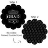 Big Dot of Happiness Graduation Cheers - Graduation Party Round Table Decorations - Paper Chargers - Place Setting For 12 - 3 of 4