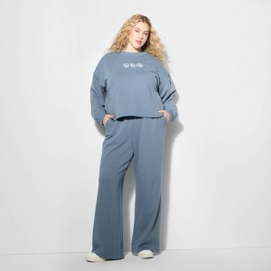 Women's French Terry Sweatshirt - Wild Fable™ - 1 of 3