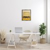 Stupell Industries Take it Easy Motivational Vintage Boho Record Player Floating Frame Canvas Art, Gray, 17" x 21" - 3 of 4