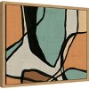 Amanti Art Abstract Stained Glass I by June Erica Vess Framed Canvas Wall Art - 3 of 4