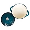 Lexi Home Enameled 5 Qt. Cast Iron Dutch Oven Braiser - 3 of 4