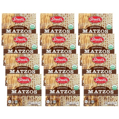 Streit's Organic Matzos - Case of 12/11 oz